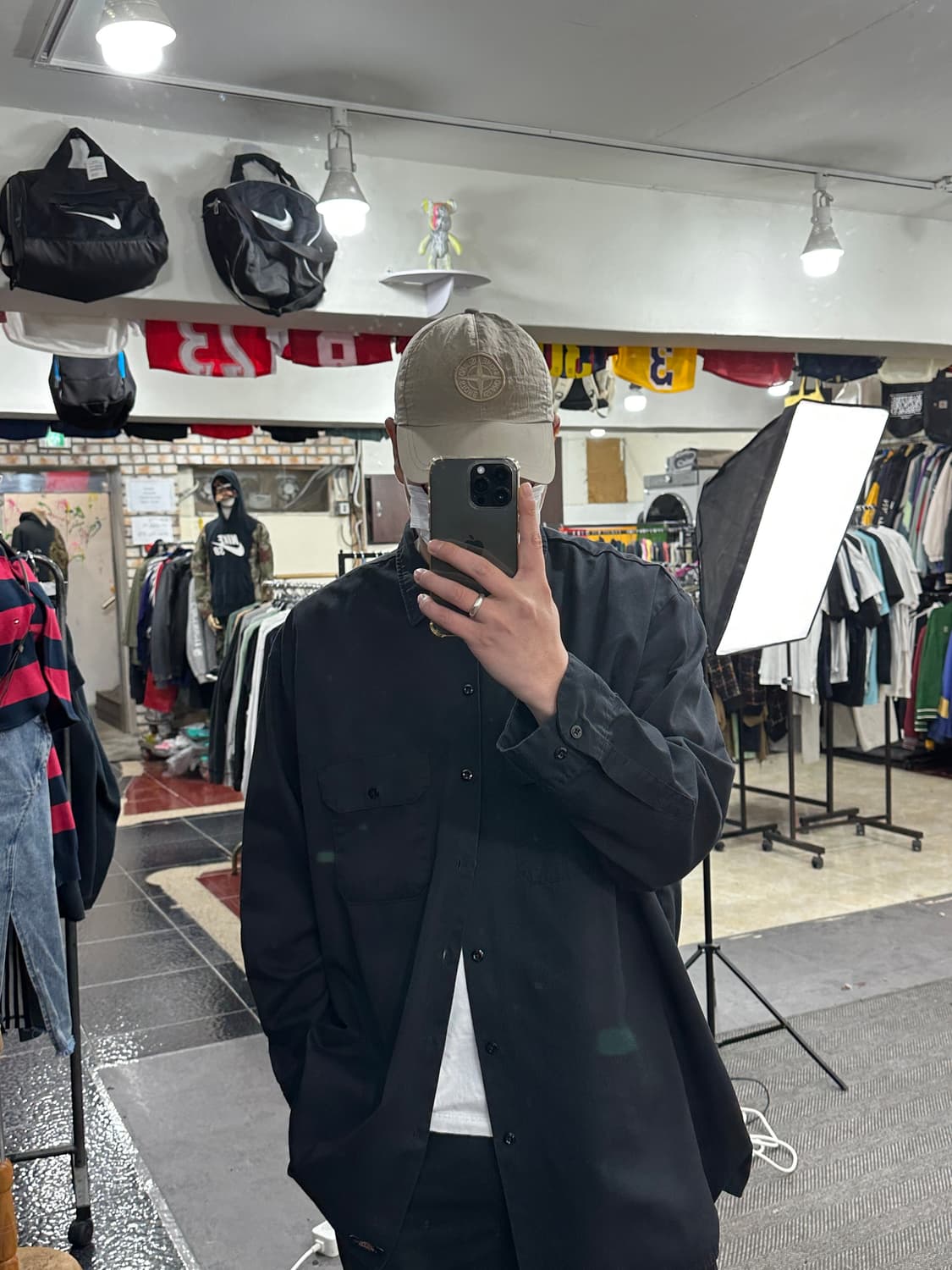 디키즈 574 워크셔츠 블랙 2XL 상품이미지7