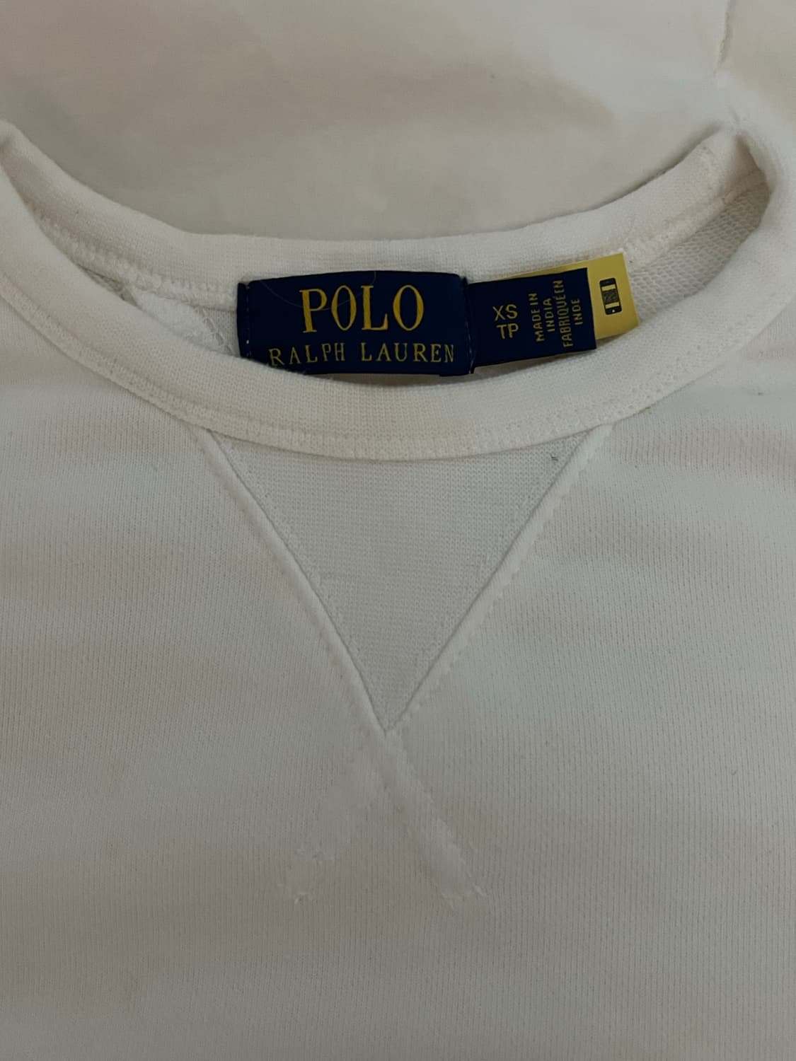 랄프로렌 정품!!  맨투맨 화이트 사이즈can 상품이미지3