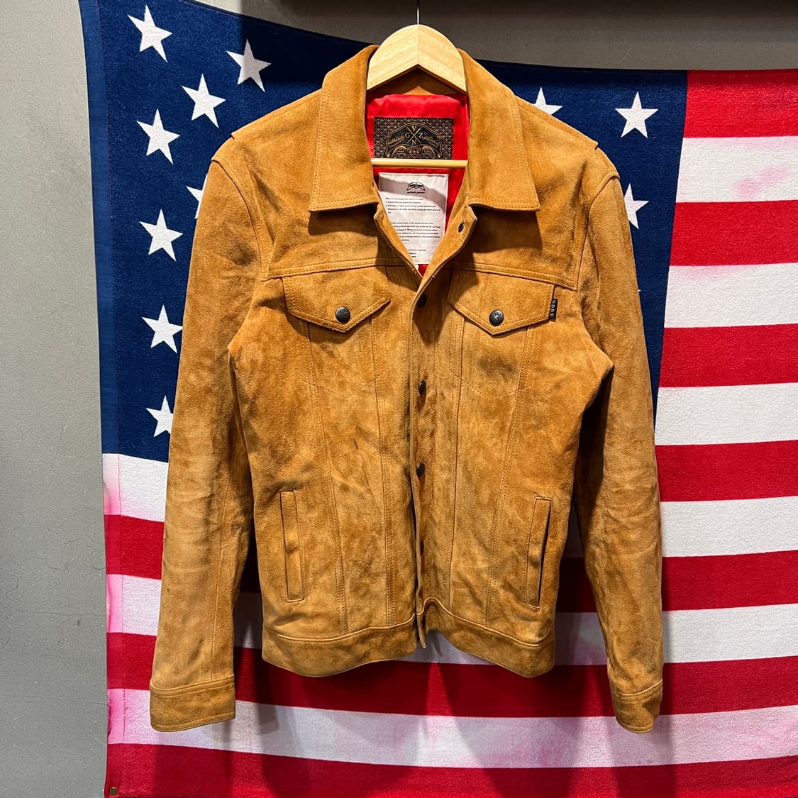 누드본즈 리얼 스웨이드 자켓 상품이미지1