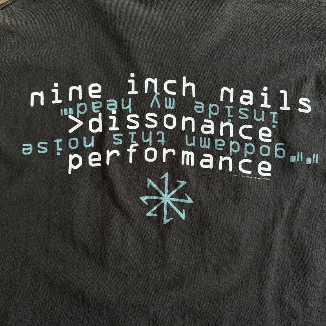 빈티지 90s Nine Inch Nails 나인인치네일스 밴드 티셔츠 상품이미지4