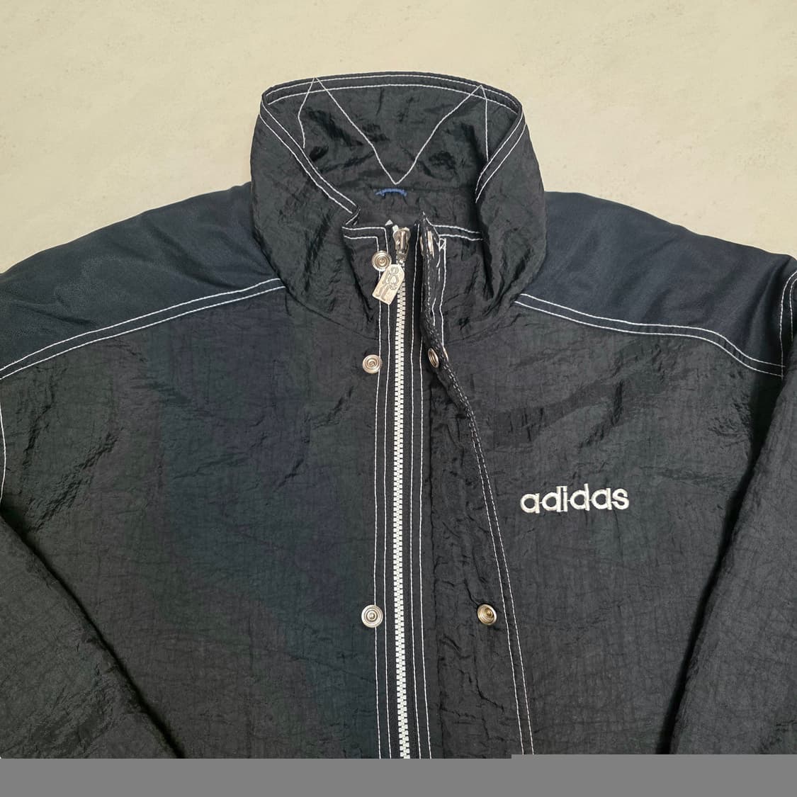 [아디다스] 경량 패딩 자켓 90s 스틱맨 레어템  상품이미지4