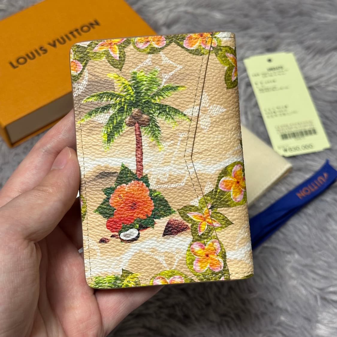 [풀구성] 루이비통 이클립스 서핑 오거나이저 카드지갑 베이지 상품이미지3