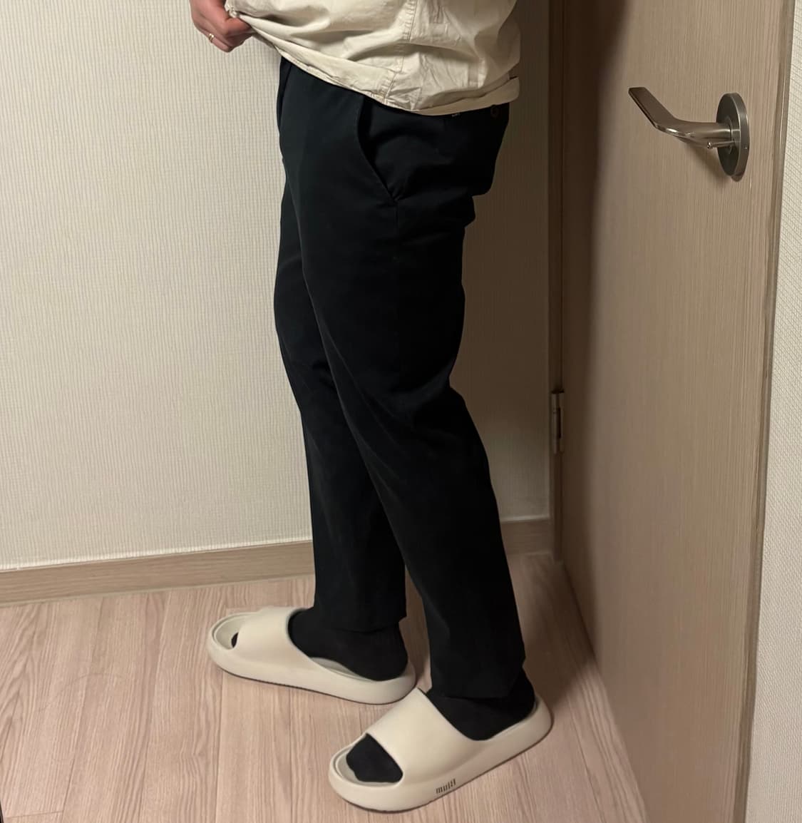 정품 폴로 랄프로렌 블랙 치노팬츠 스판 면바지 30인치 상품이미지2