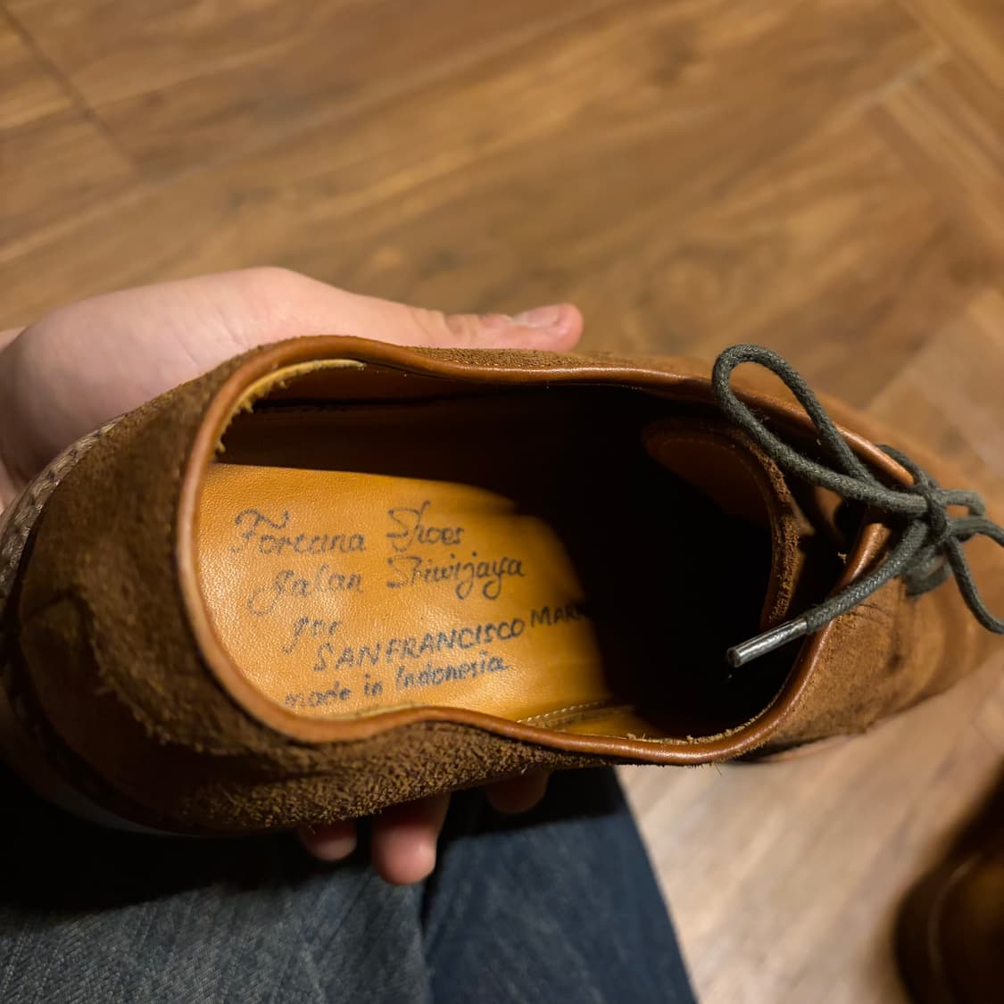 SAN FRANCISCO MARKET SUEDE OXFORD 상품이미지5