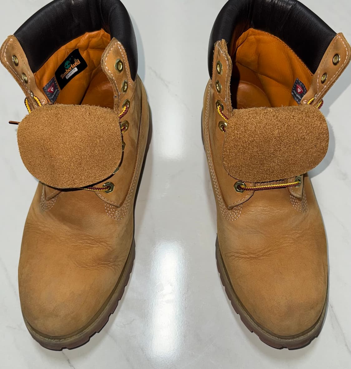 팀버랜드 프리미엄 6인치 워터프루프 부츠 위트 누벅-와이드 상품이미지1