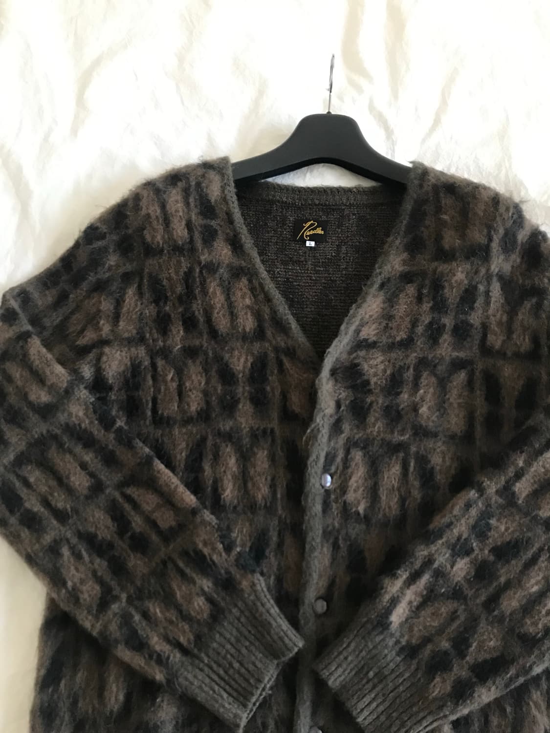 니들스 모헤어 가디건 파피용 상품이미지4