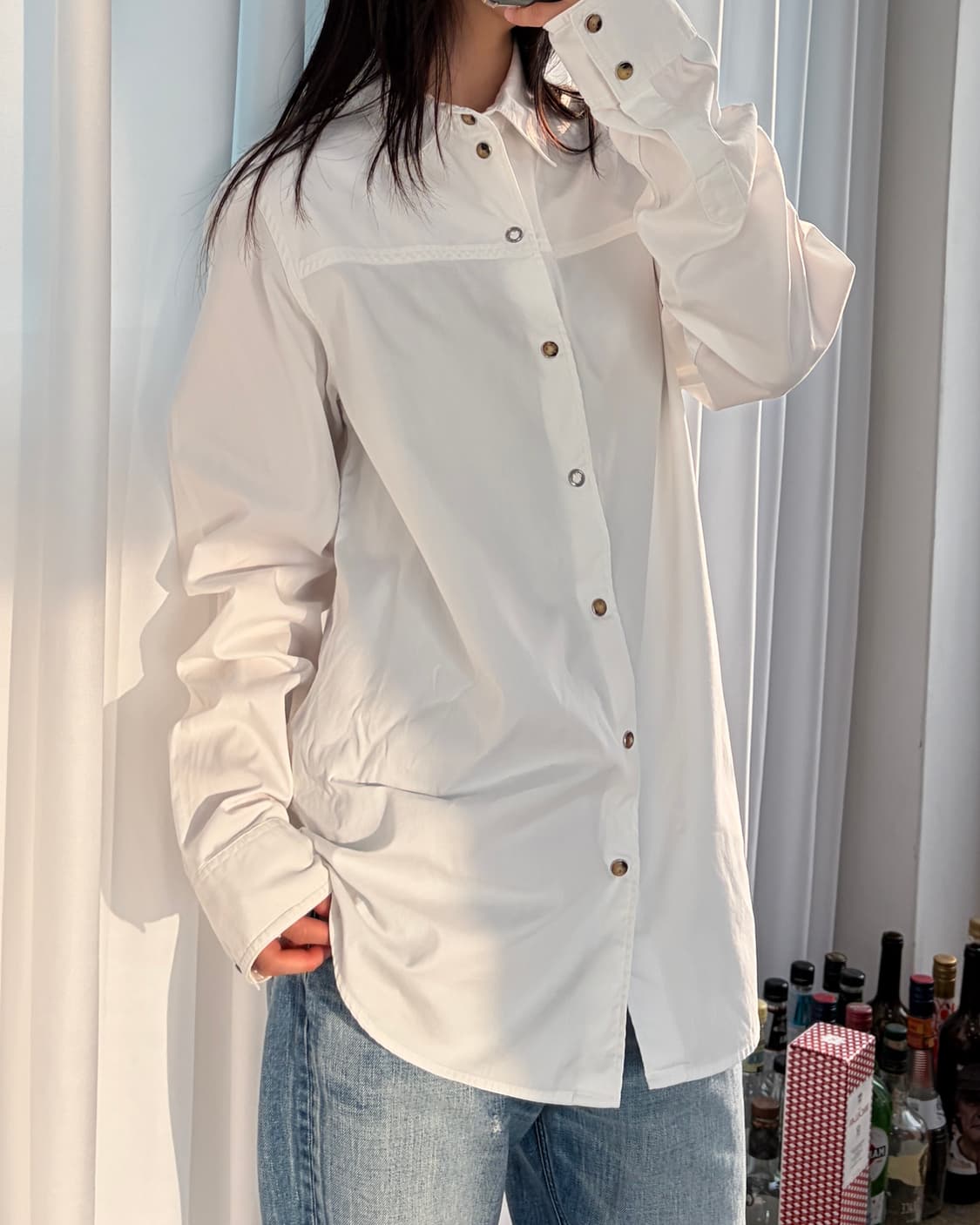 아페쎄 셔츠 상품이미지2