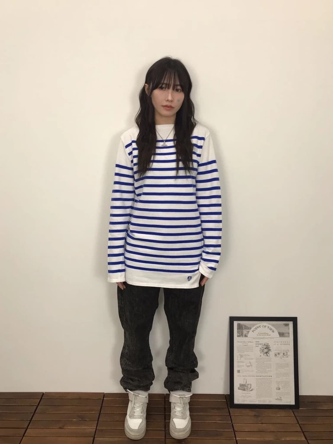 ORCIVAL Blue Stripe Breton Shirt 상품이미지1