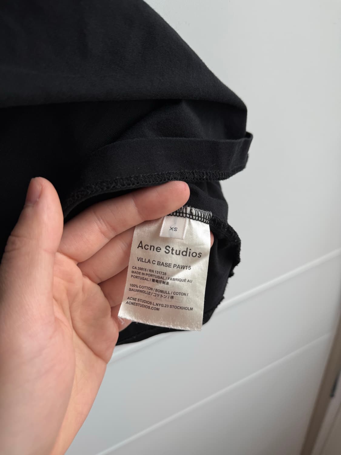 아크네 스튜디오 링거 반팔티 상품이미지4