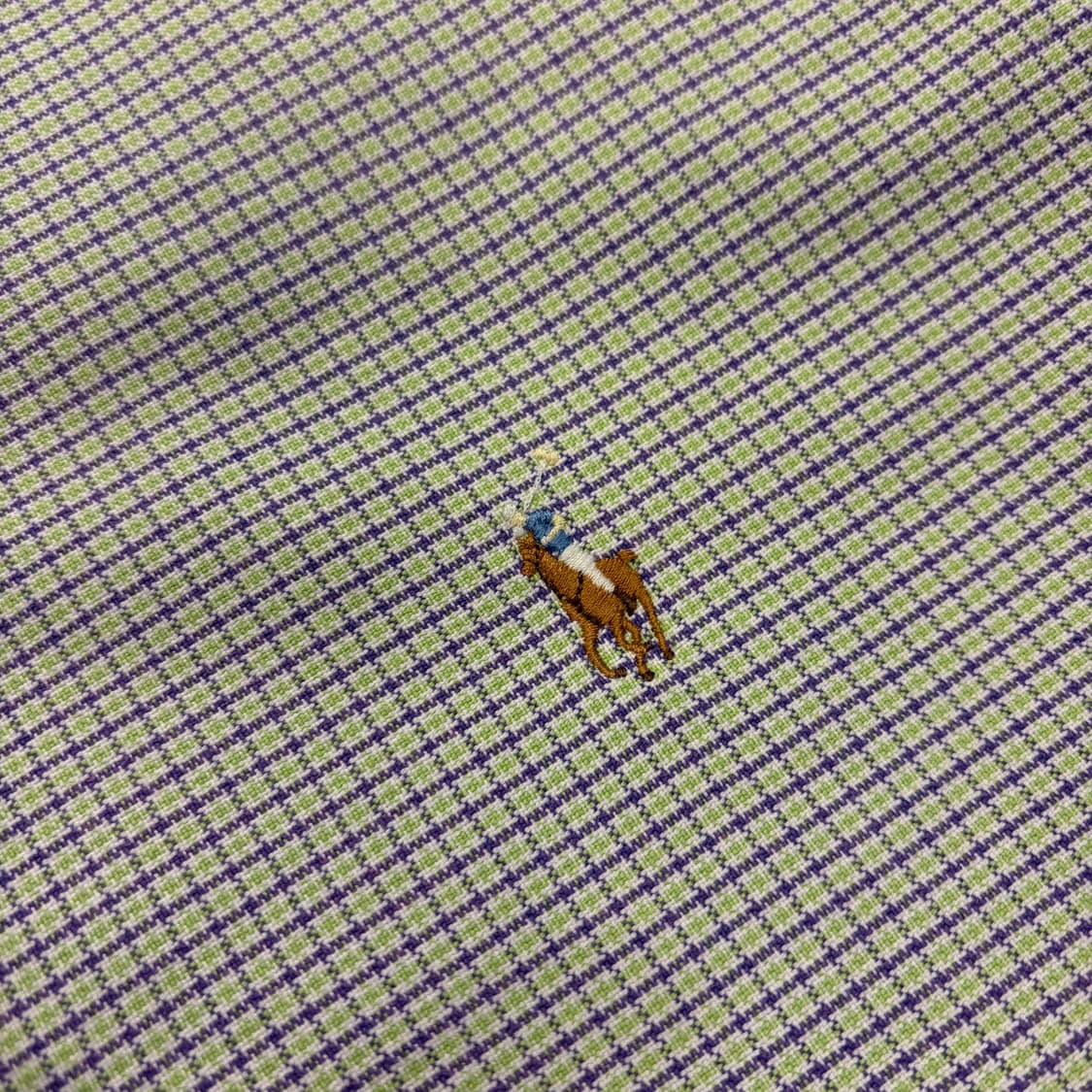 [XL] 폴로 랄프로렌 코튼 옥스포드 체크 남방 긴팔 셔츠 C523 상품이미지4