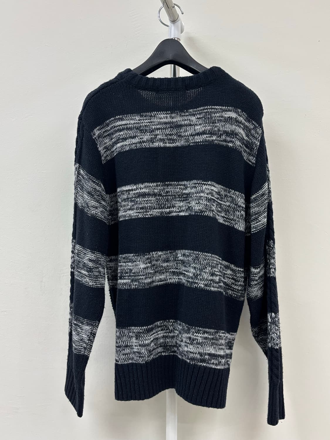 빈티지 네이비 니트 상품이미지7