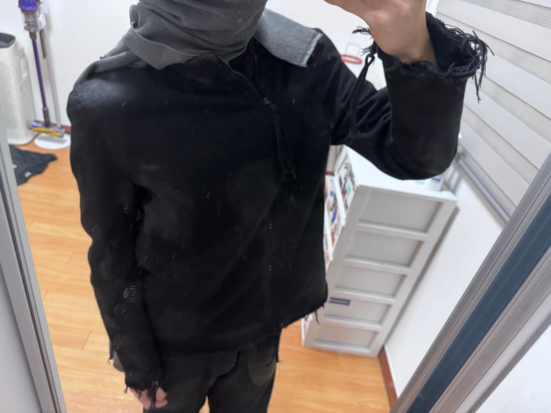 [M] TROUBLEDWATERS 디스트로이드 펜싱 자켓 상품이미지1