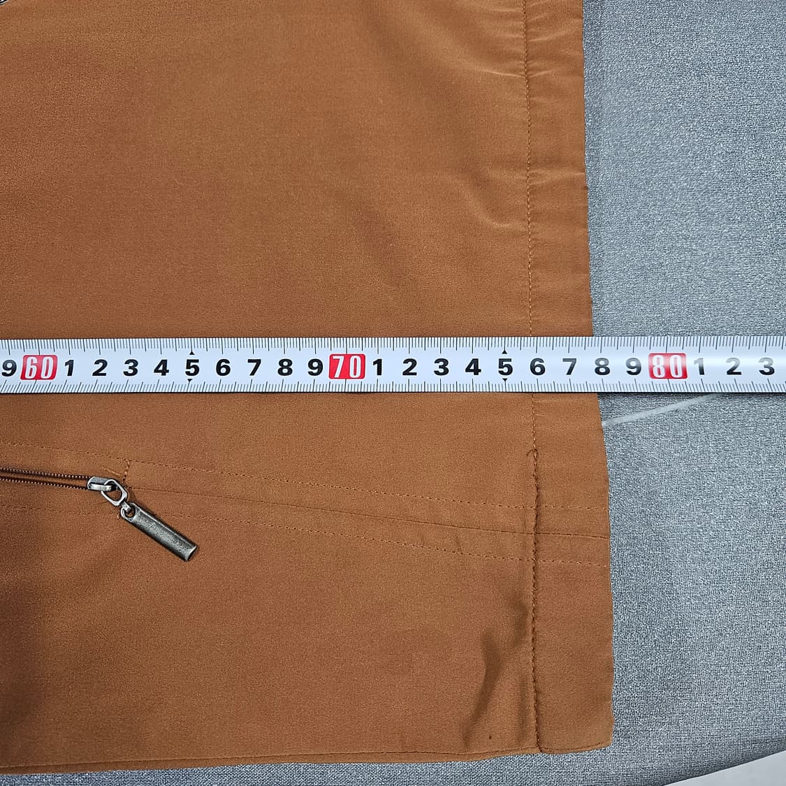 105 지아니 발렌티노 빈티지 사파리 자켓 다크오렌지 상품이미지6