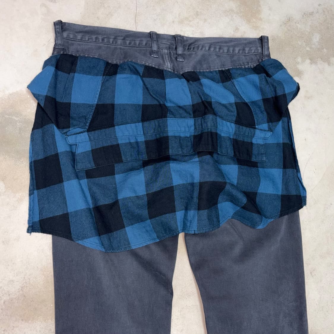 [3] SS12 UNDERCOVER Layerd Flannel Pants 상품이미지3