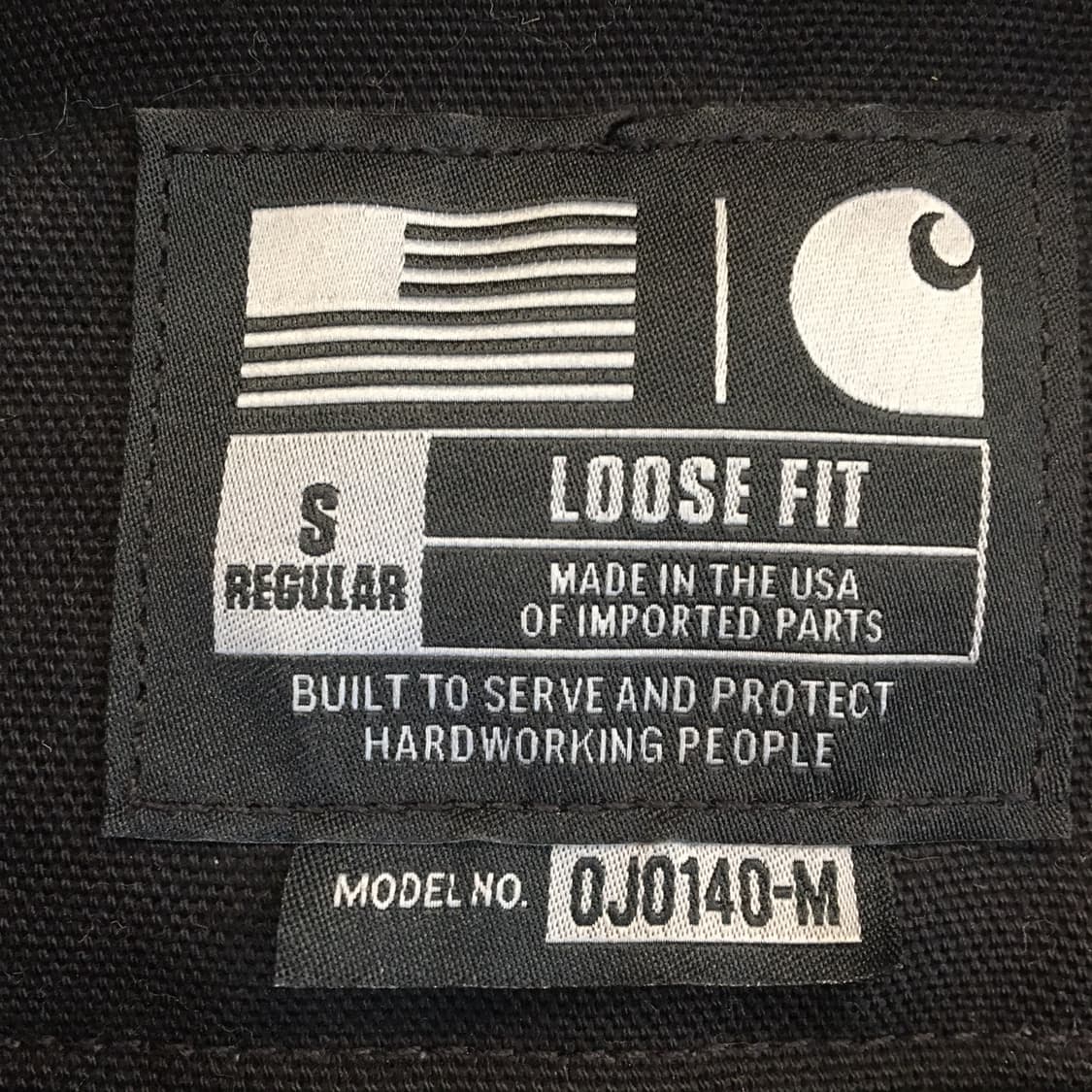 칼하트 J140 덕액티브 루즈핏 점퍼 S 90-95  상품이미지5