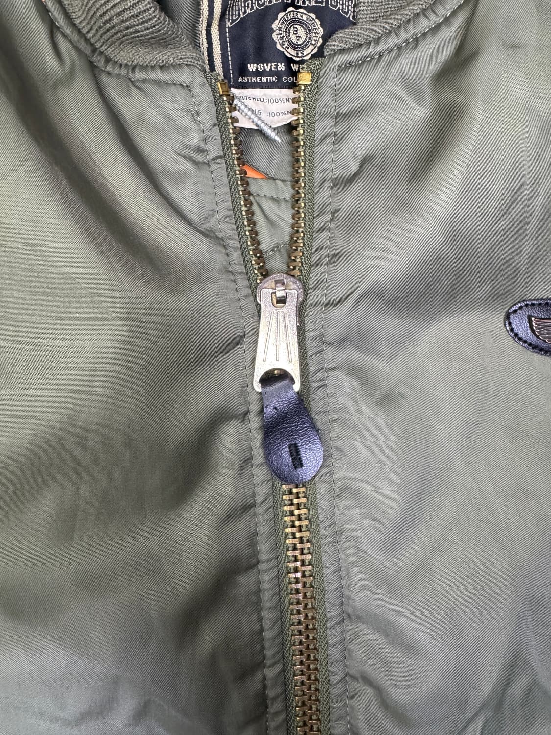 빈티지 백파이어BACK FIRE USA 에어포스 항공점퍼 자켓 M 상품이미지4