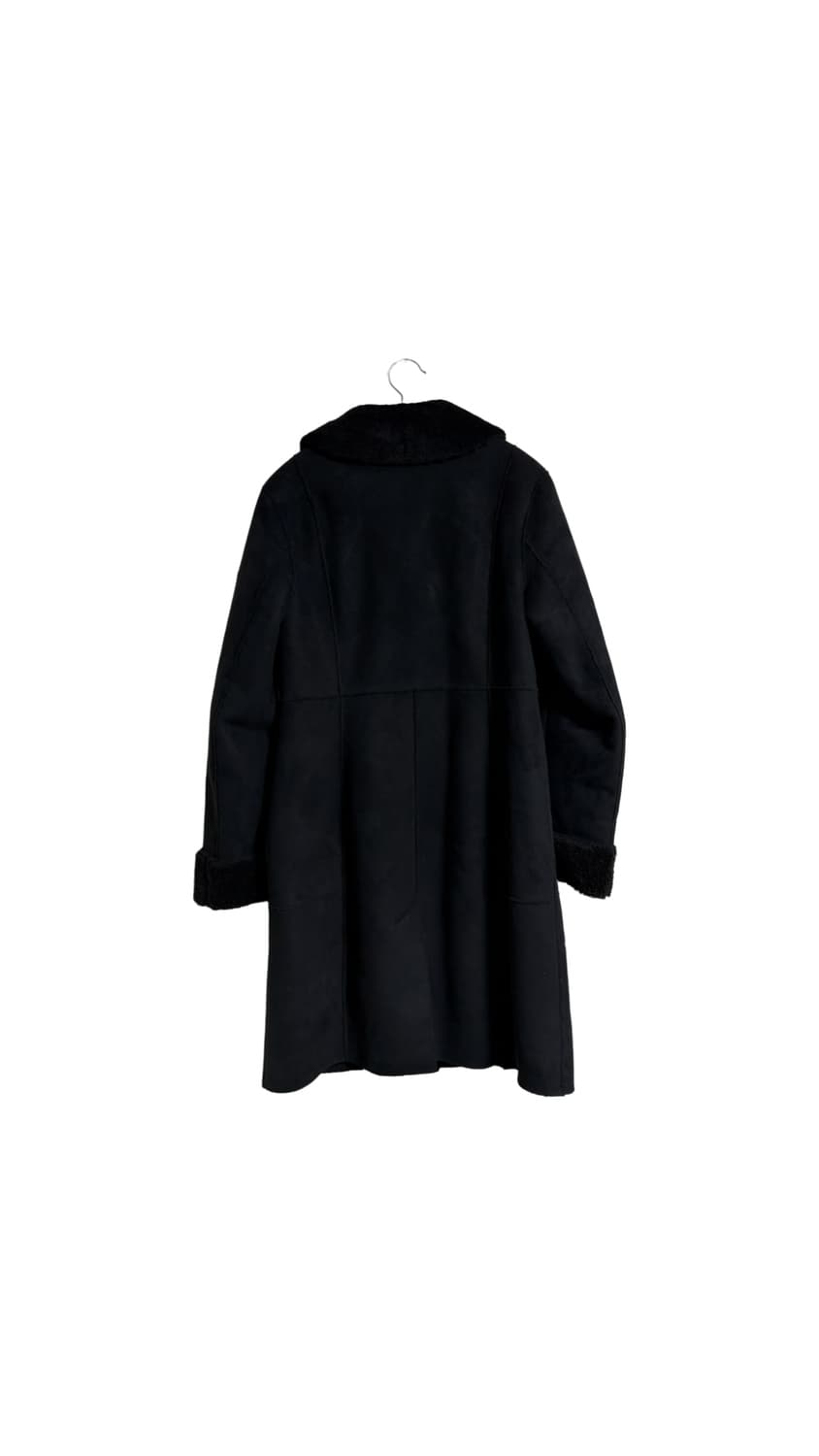 Armani Jeans 퍼 트리밍 싱글 코트 상품이미지2