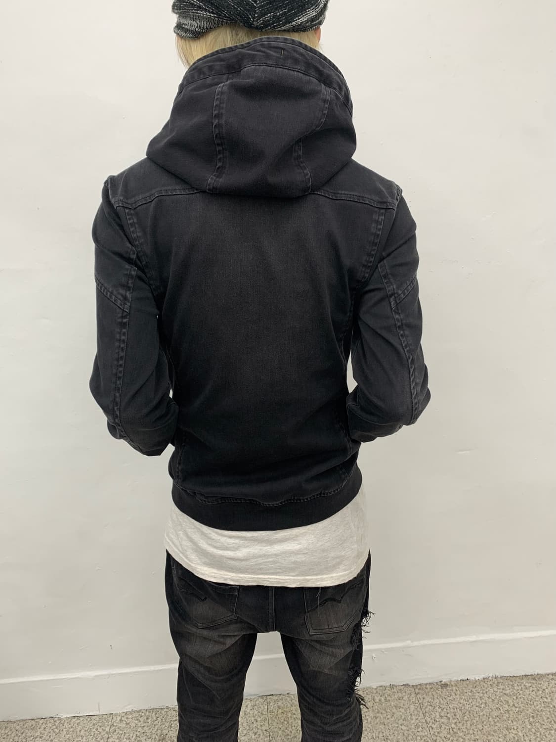 Nicole Club for men big hood denim jacke 상품이미지8