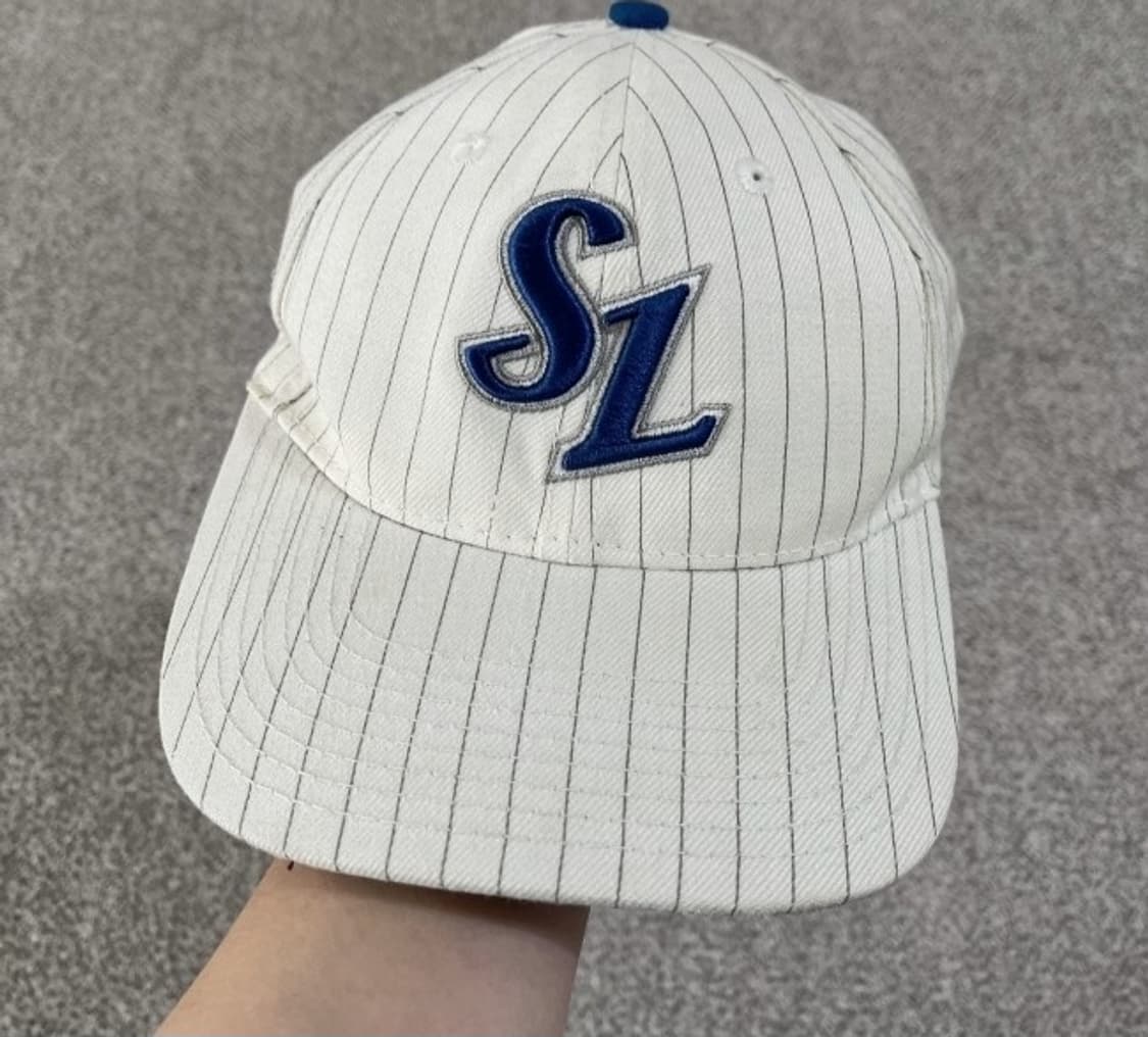 SL 뉴에라 삼성라이온즈 스트라이프  볼캡 모자 상품이미지1