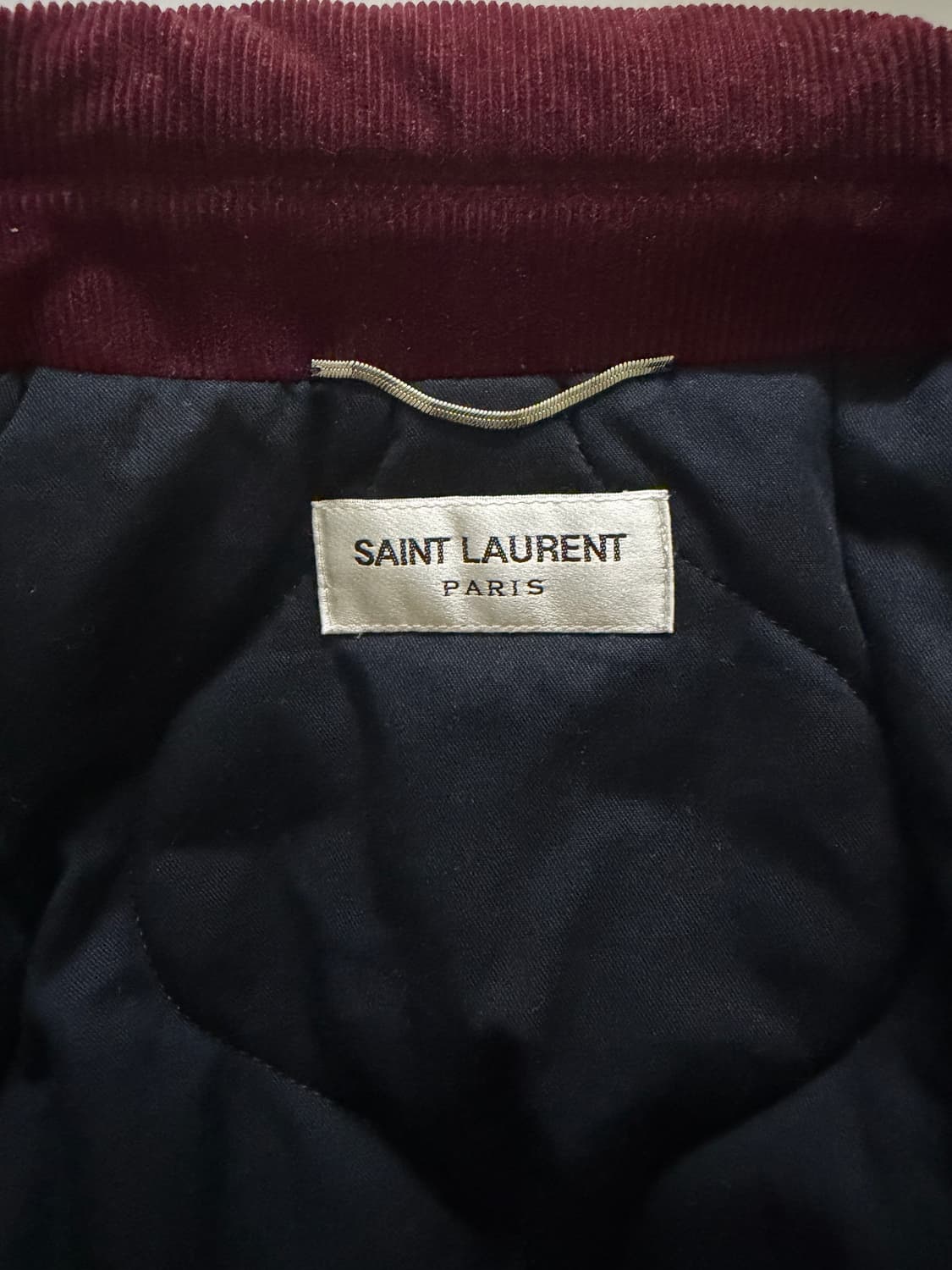 생로랑 17AW 코듀로이 테디자켓 44사이즈 상품이미지3