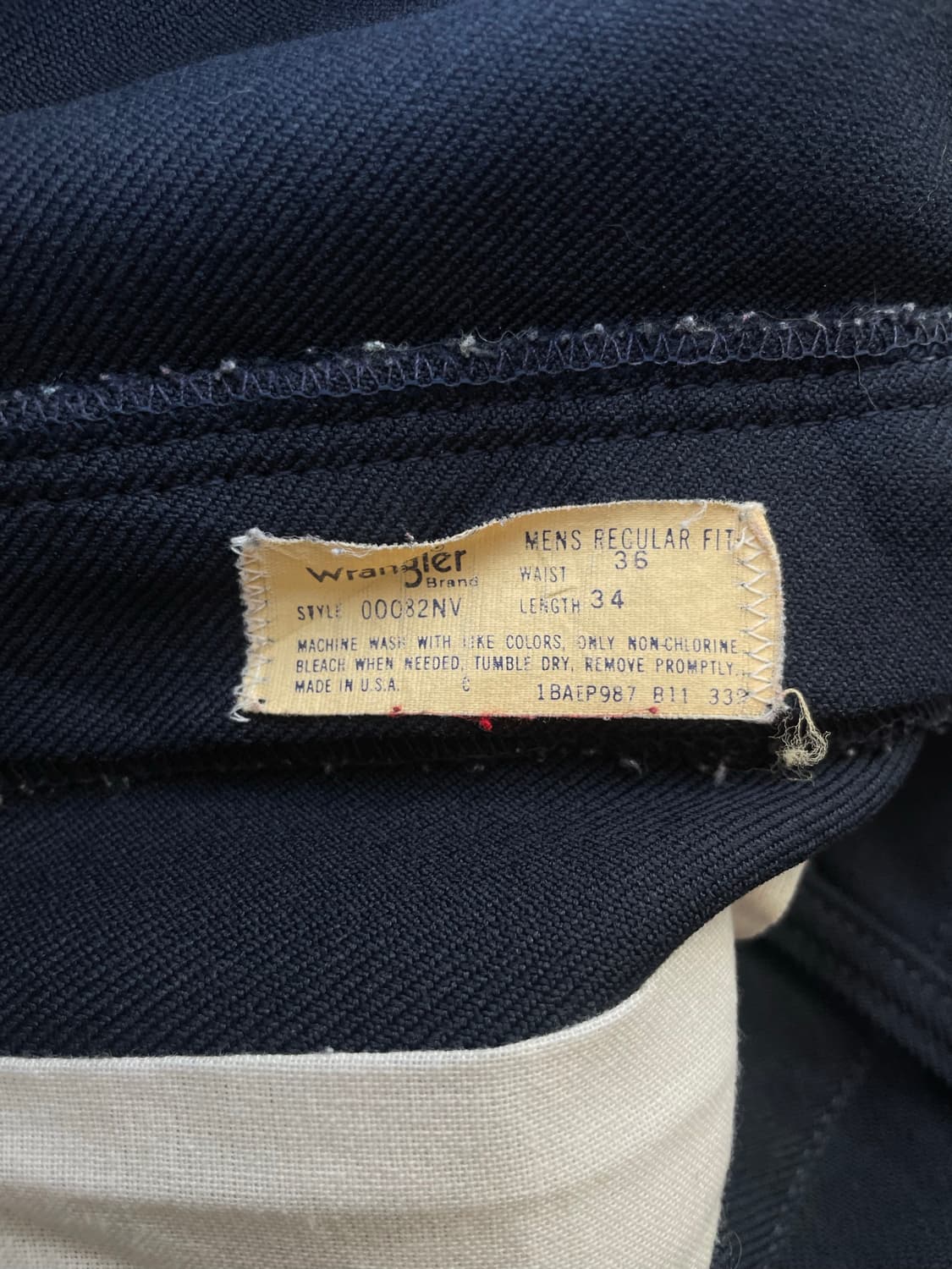 메카닉 팬츠 34 made in usa 상품이미지5