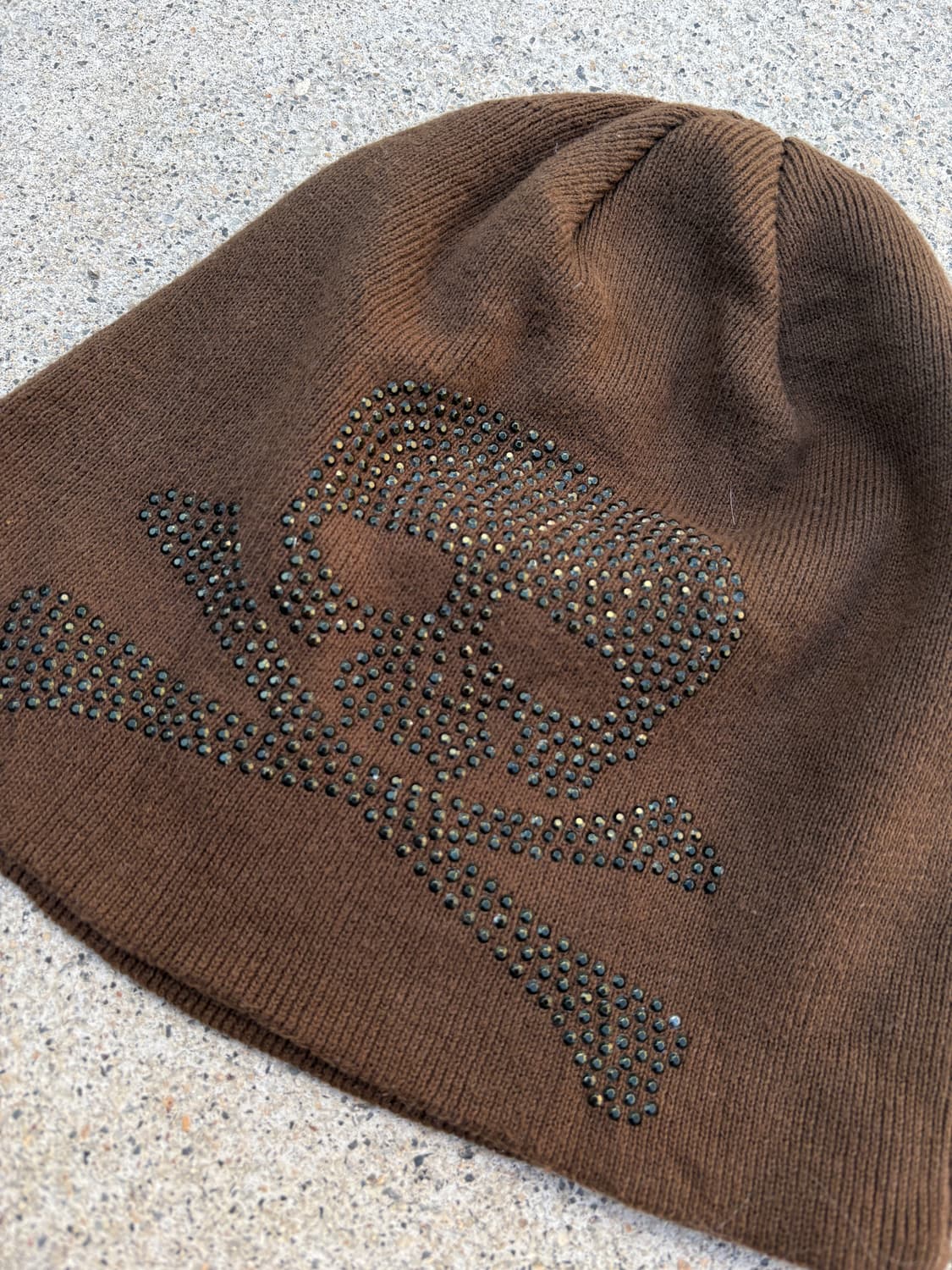 스컬 비즈 디테일 비니 상품이미지2