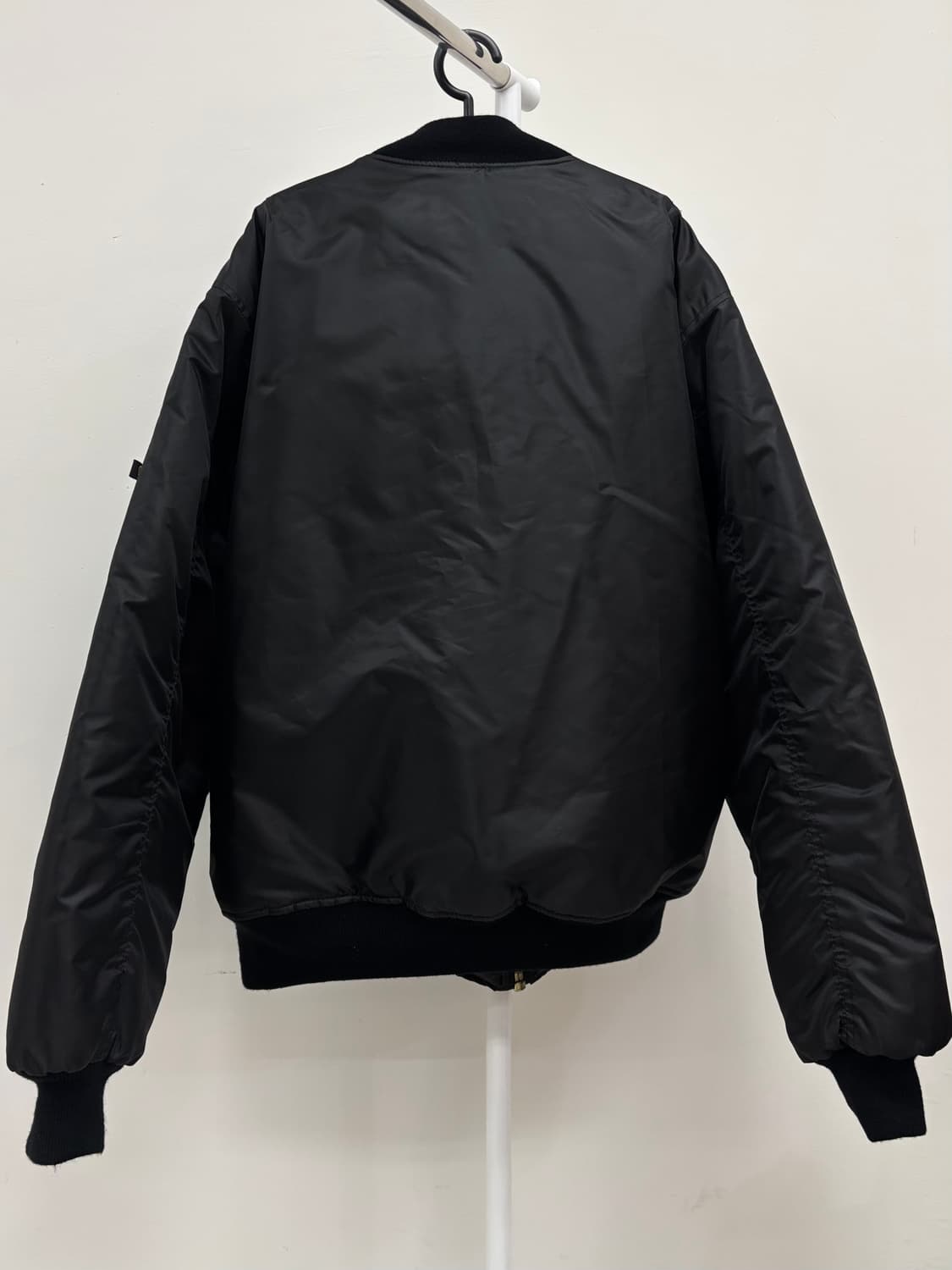 빈티지 블랙 MA-1 블루종 상품이미지10