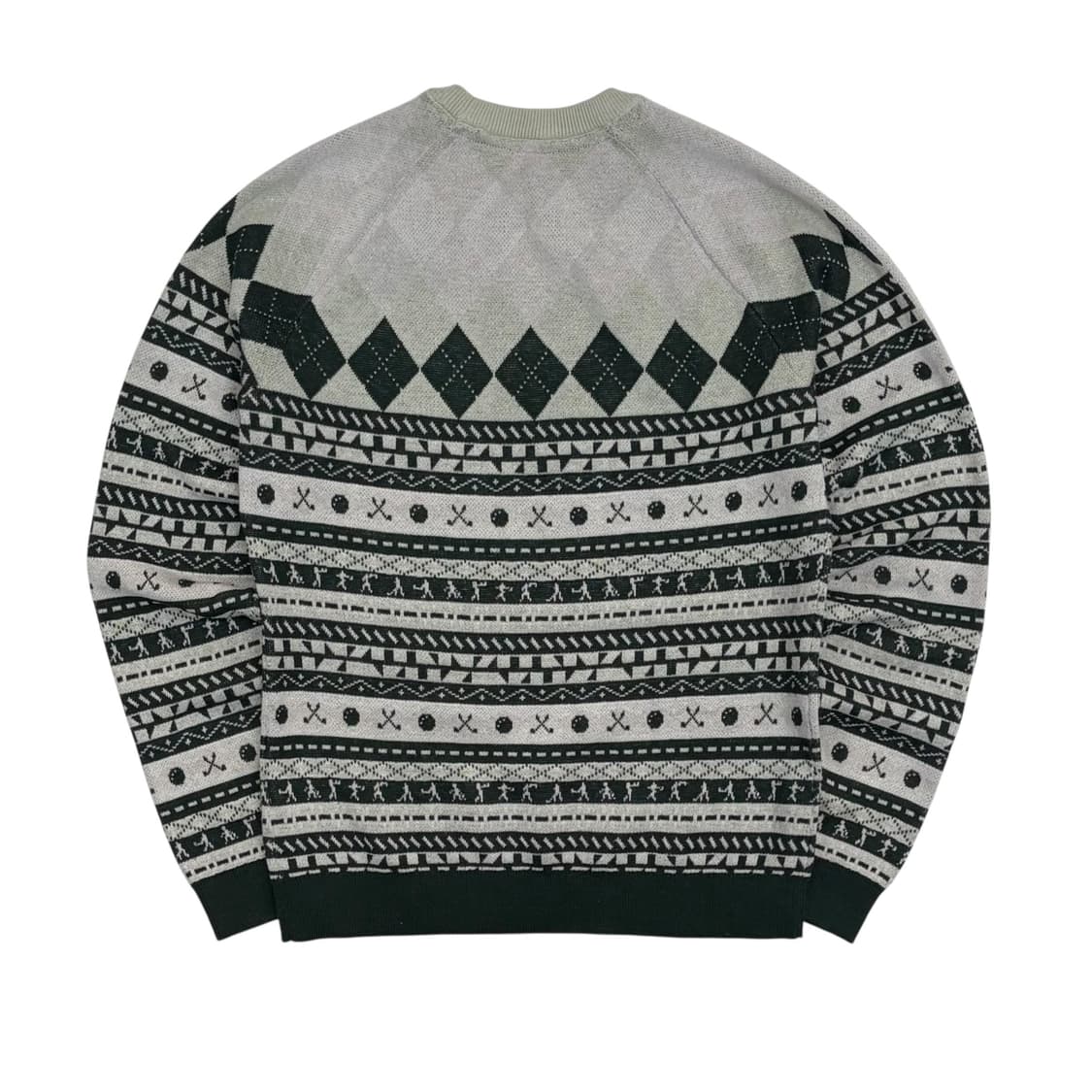 아디다스 패턴 니트 그린 상품이미지4