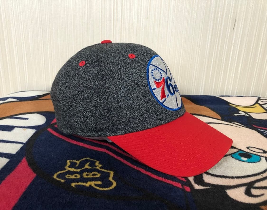 NBA 아디다스 필라델피아 세븐티식서스 모자/캡 S-M 상품이미지6