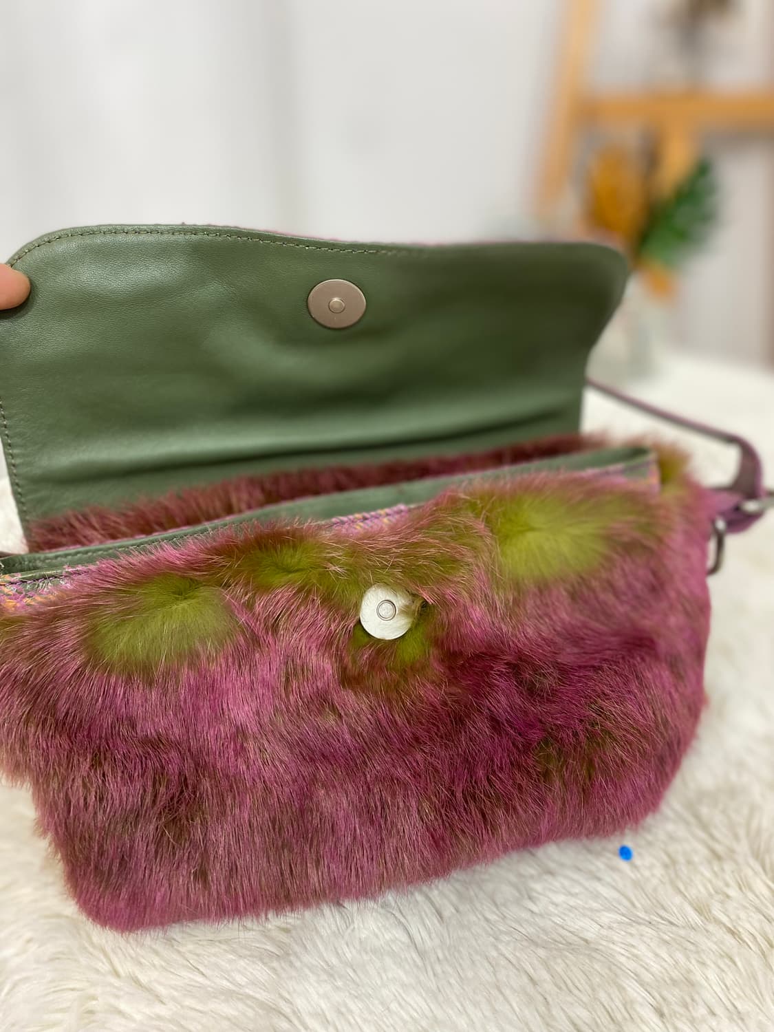 ITTIERRE 퍼 미니백 상품이미지6