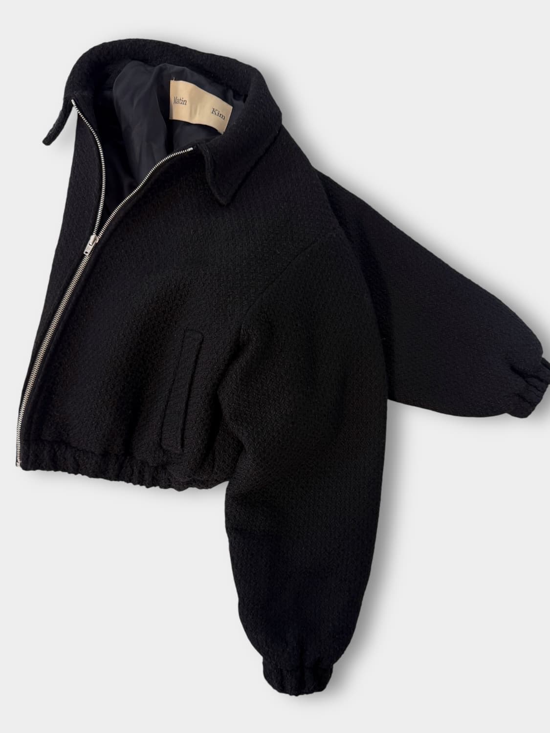 마뗑킴 루즈핏 트위드 크롭 자켓 상품이미지2