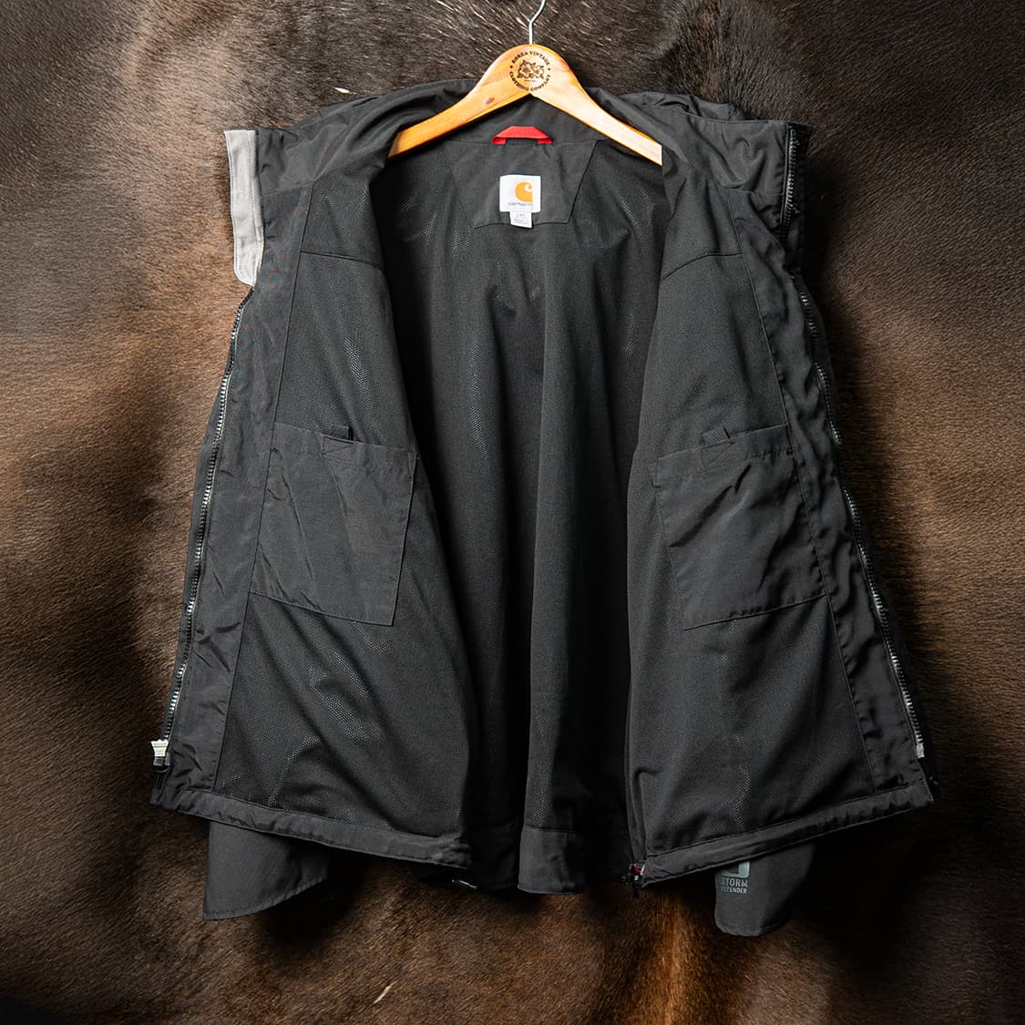 [2XL] 칼하트 J162 쇼어라인 스톰디펜더 자켓 블랙  상품이미지10