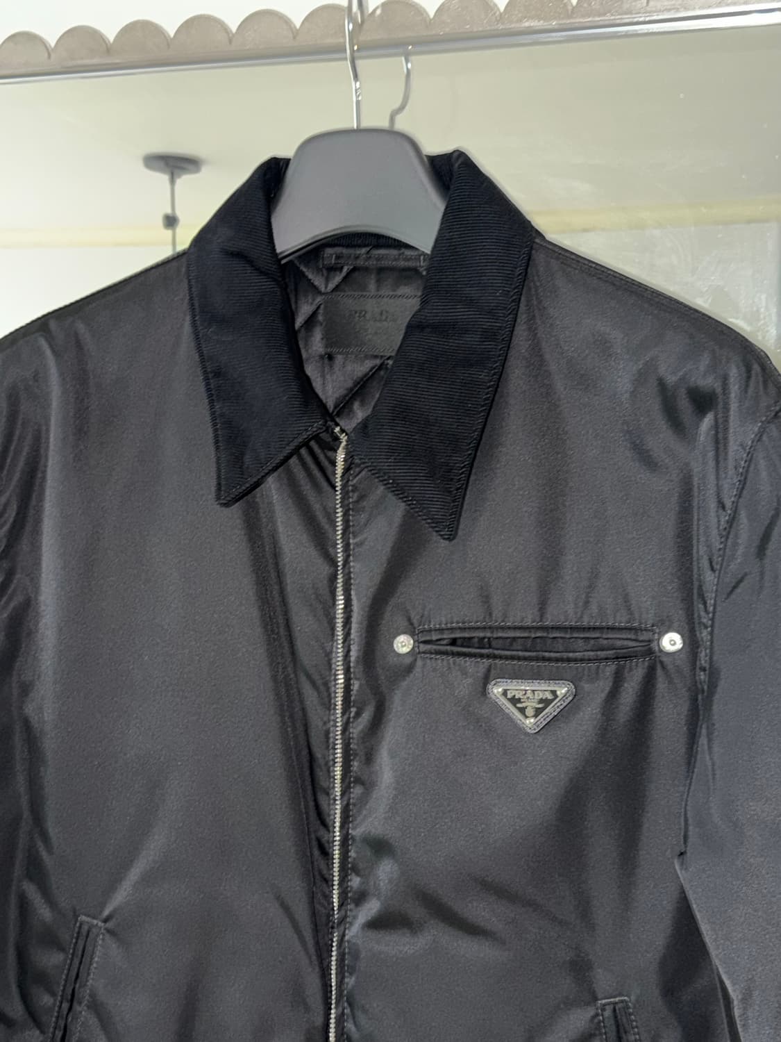 프라다 리나일론 블루종 워크자켓(택있음) 상품이미지2
