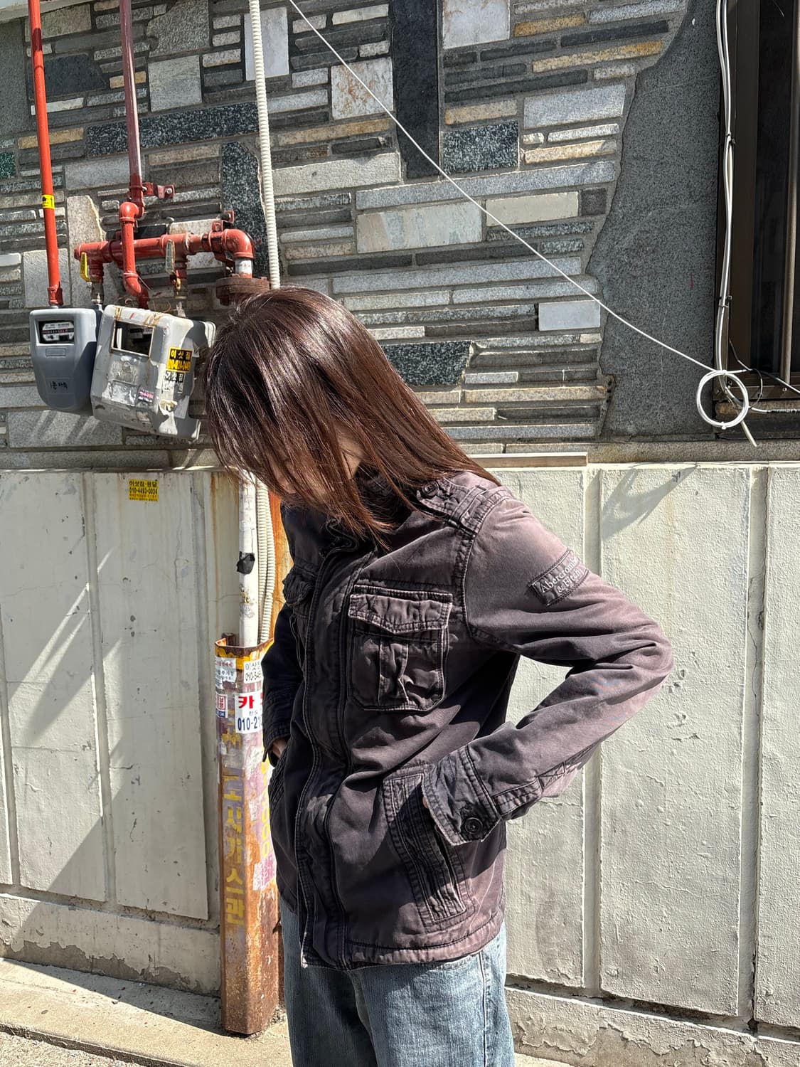 아베크롬비 더스티 워싱 필드 자켓 상품이미지2