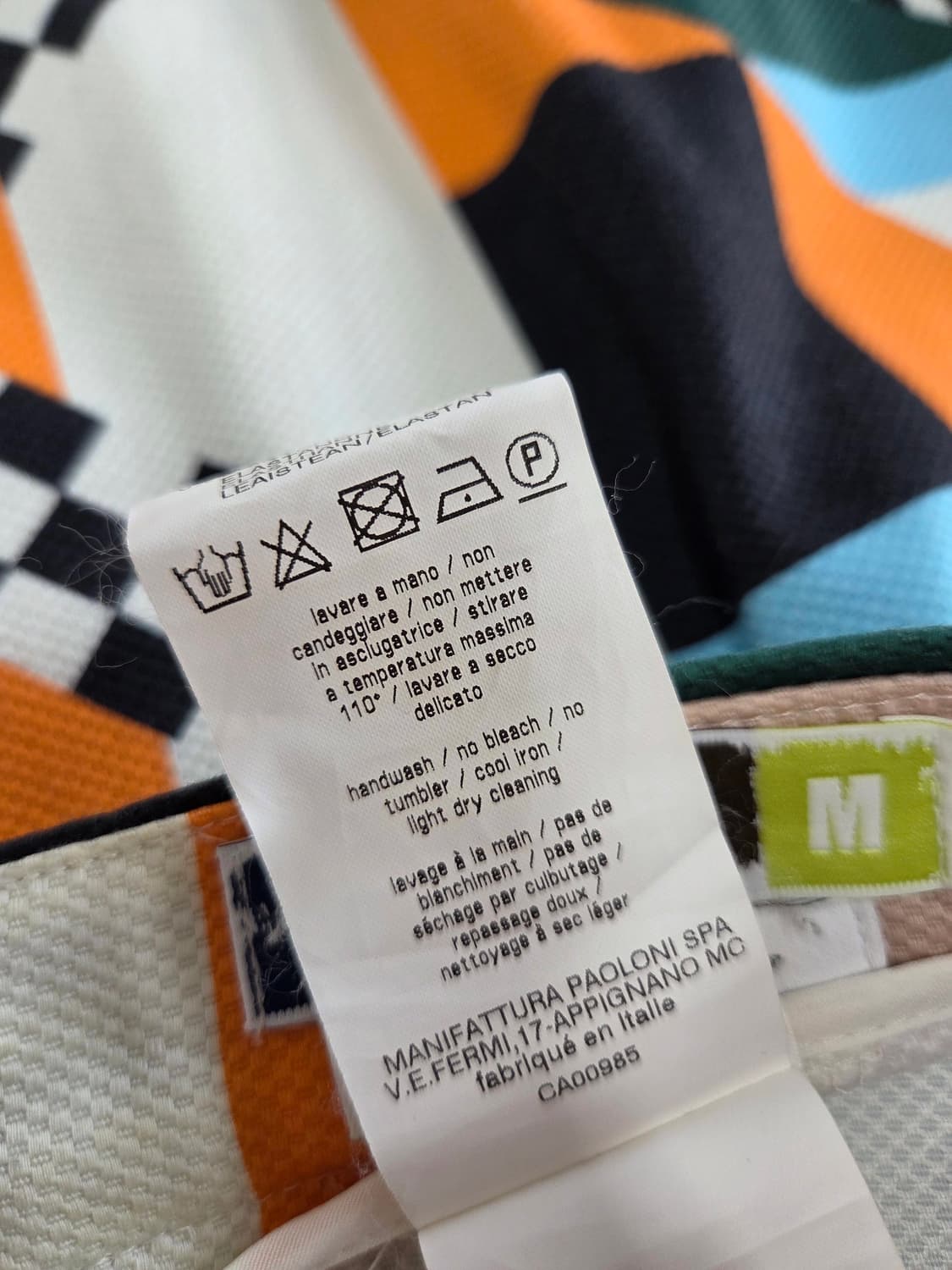 MSGM 하이웨스트 스커트 40 상품이미지5