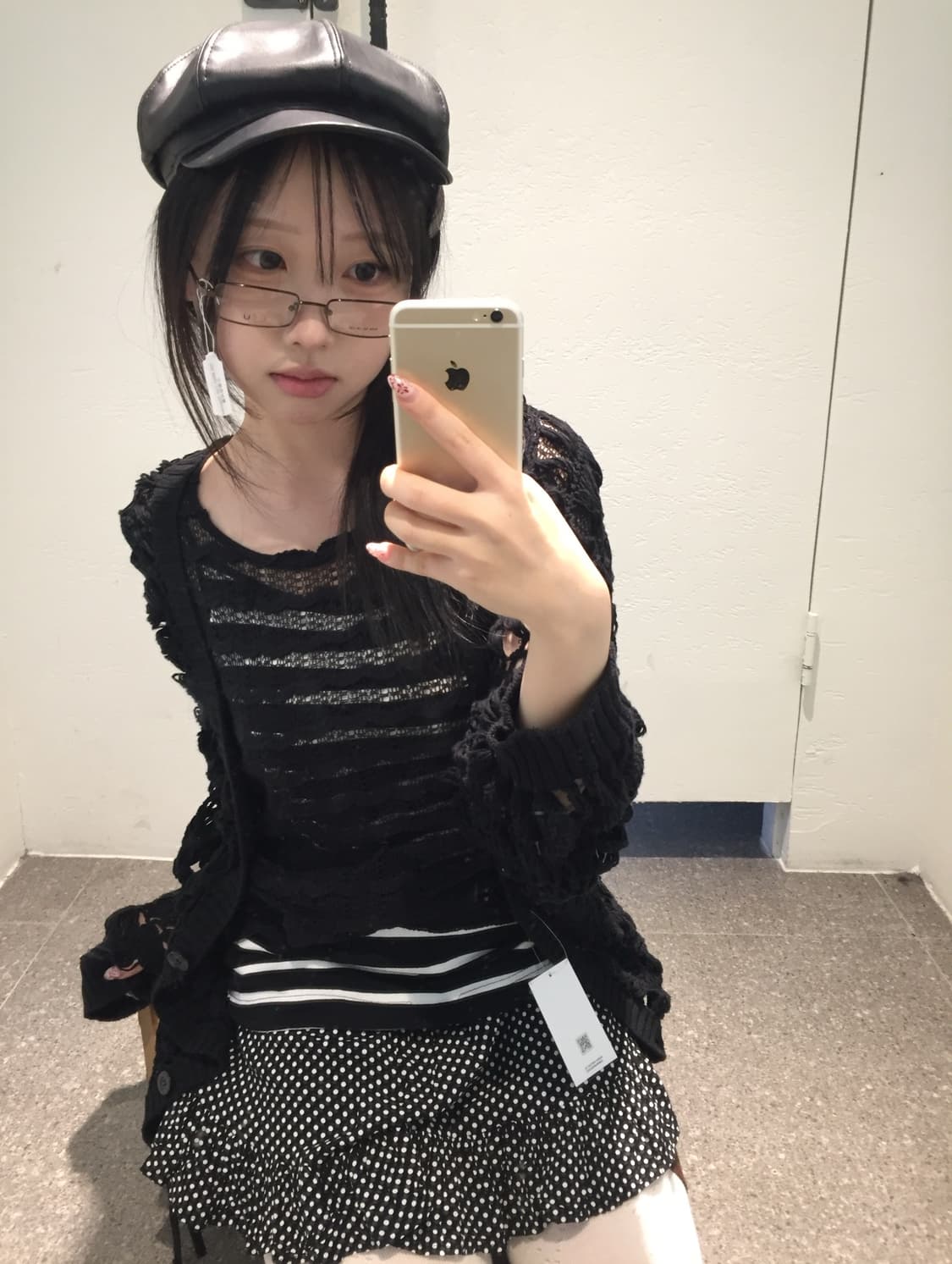 빈티지 블랙 니혼진 코디세트  상품이미지2