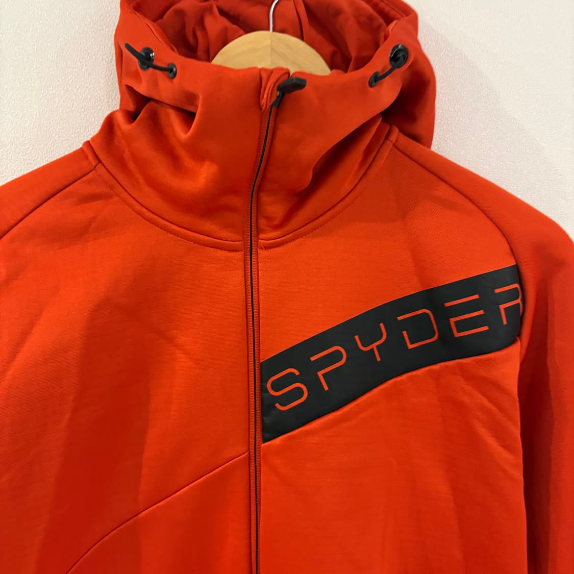 스파이더 후드 풀집업 M 오렌지 상품이미지2