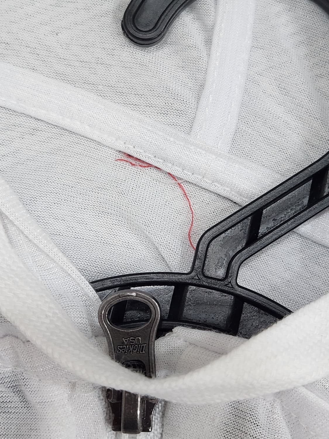 [XS] 디키즈 메쉬 후드 집업 여성 XS 화이트 상품이미지6