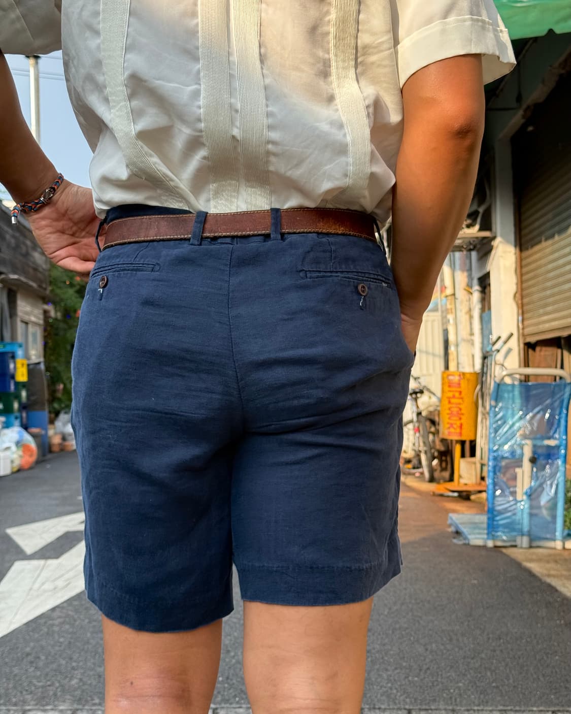 폴로 랄프로렌 린넨 쇼츠 36 상품이미지10