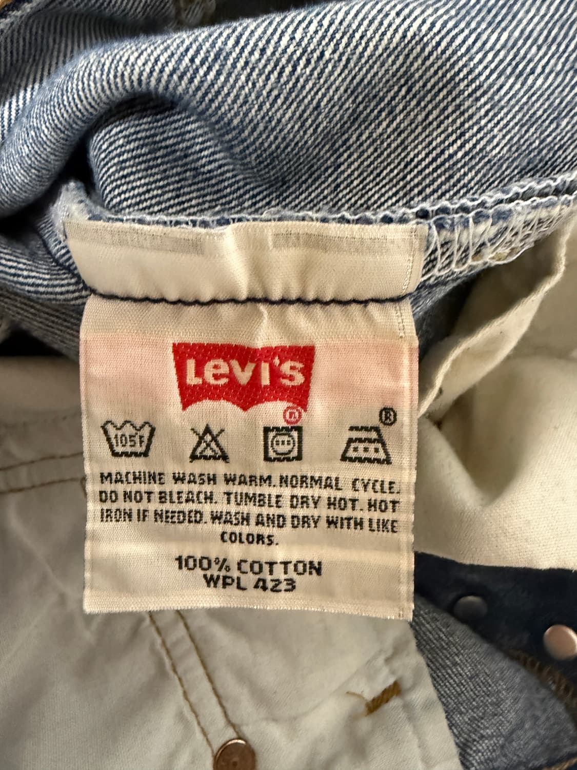 리바이스 501 USA 데님 상품이미지6