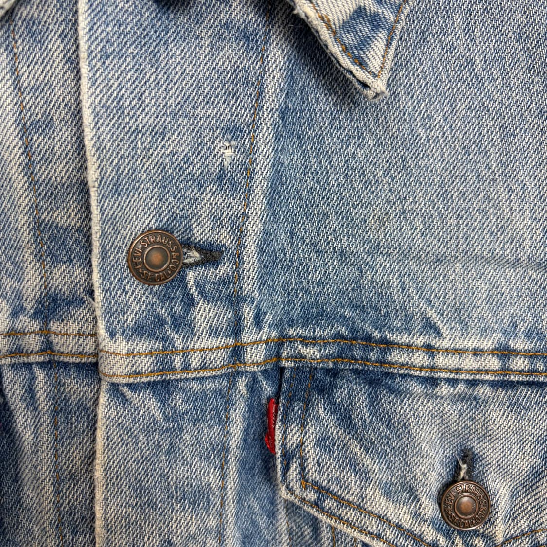 80s 리바이스 데님 청 트러커 자켓 상품이미지5