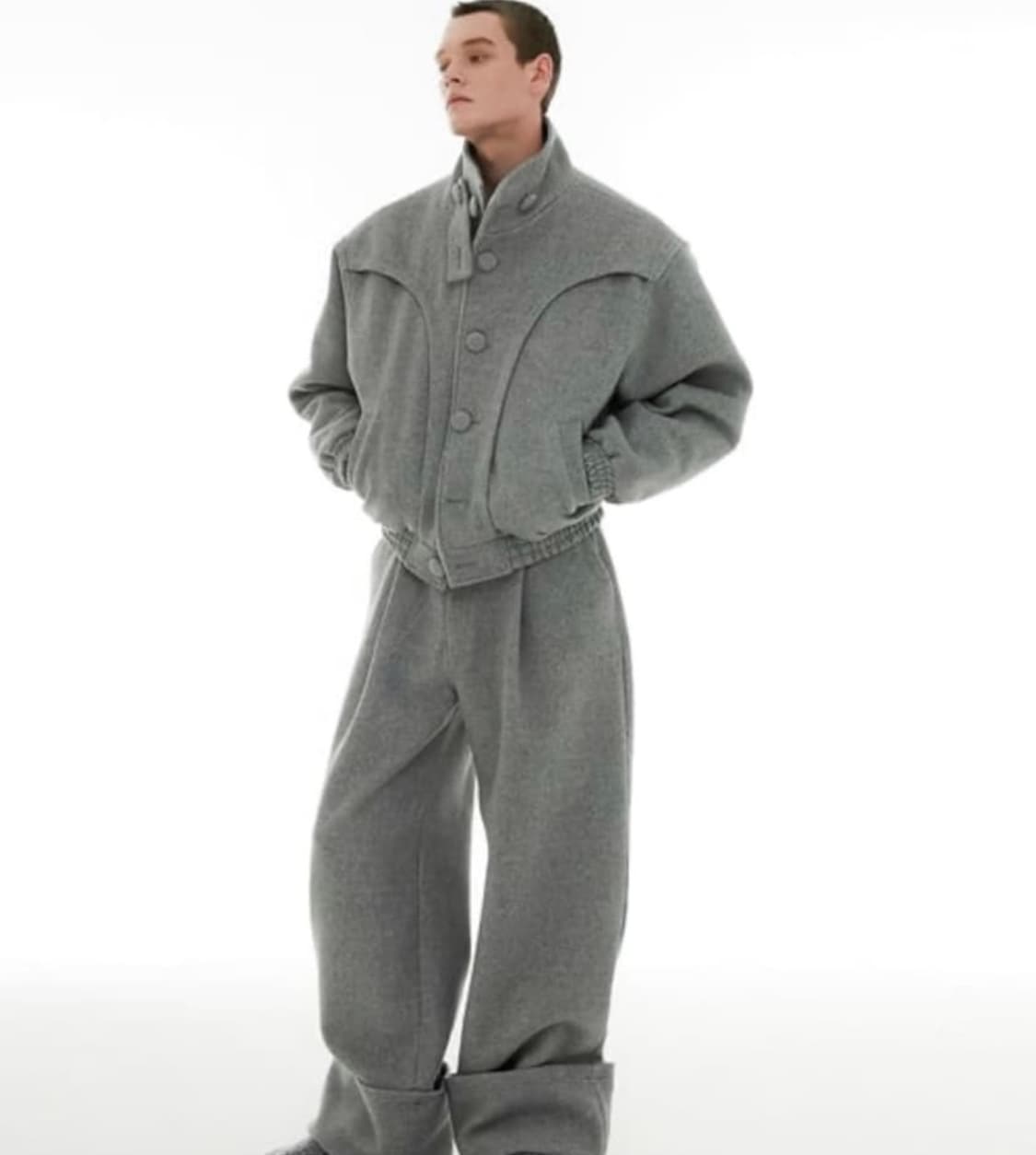 Esc 스튜디오 울 자켓 상품이미지1