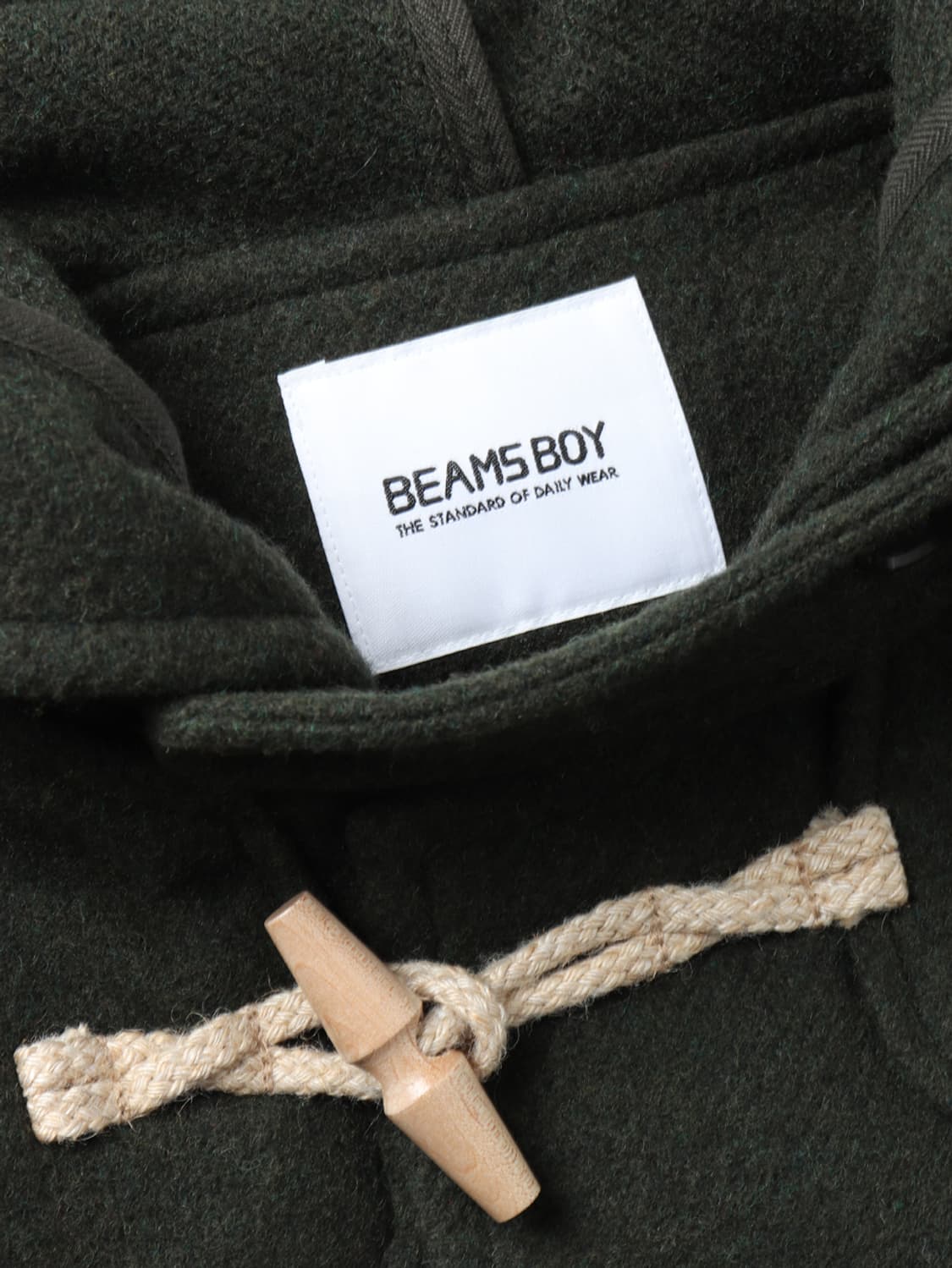 빔즈보이 BEAMS BOY Mousser Long Duffle Coat 상품이미지7