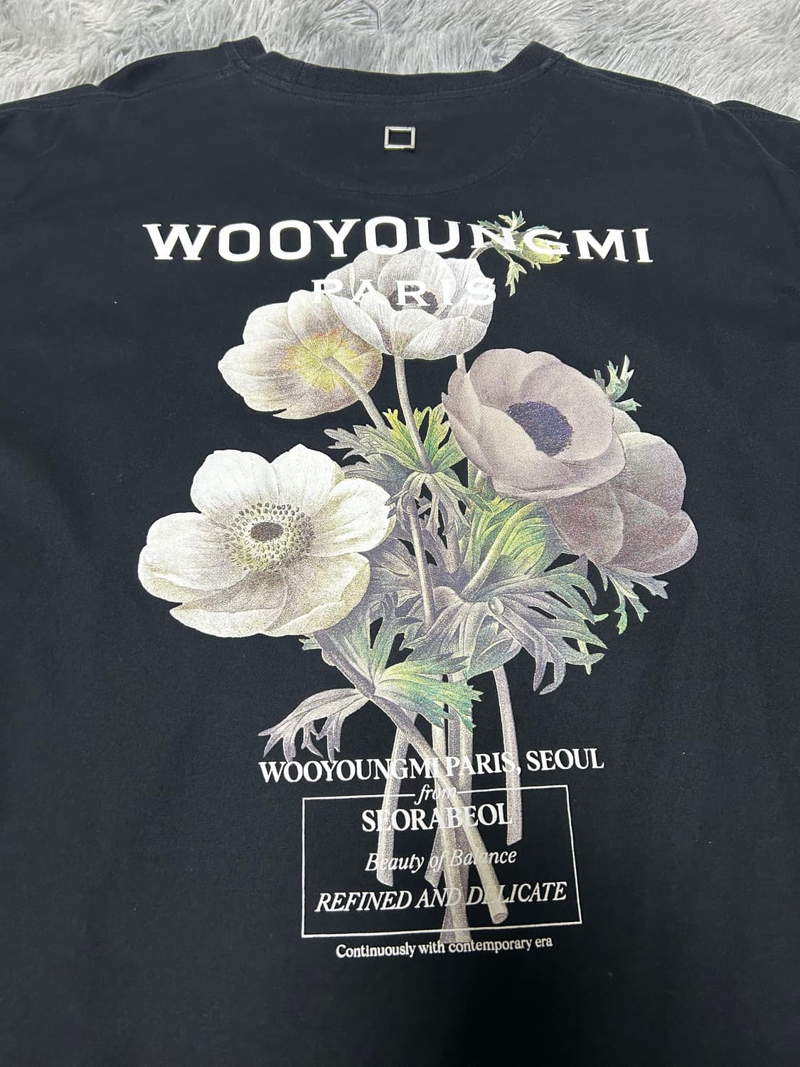 23ss 우영미 플라워 반팔 52 상품이미지2