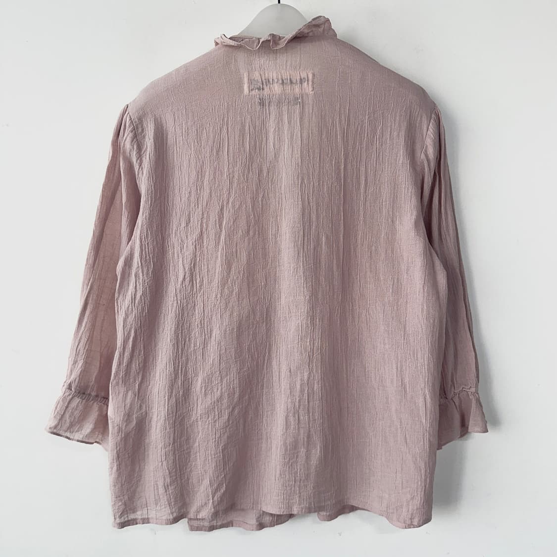 비아플레인 VILLA DE VIAPLAIN 프릴 블라우스 상품이미지6