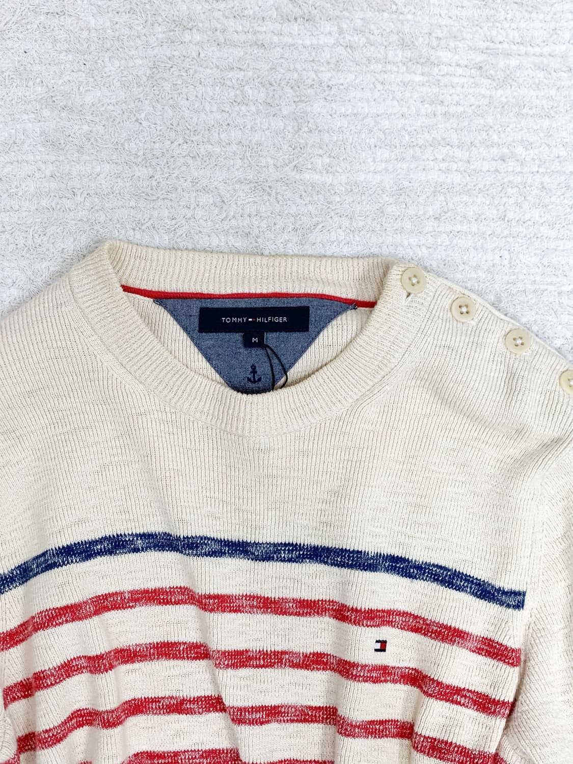 TOMMY HILFIGER Striped Shoulder Button K 상품이미지2