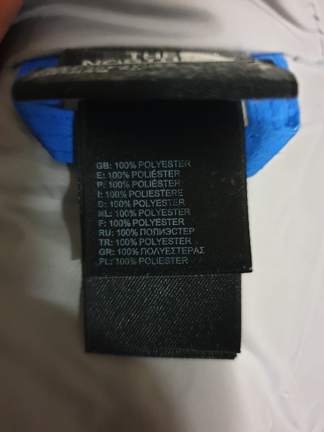 노스페이스 드라이벤트 안감패딩내피 바람막이 자켓 블루 (S) 상품이미지8