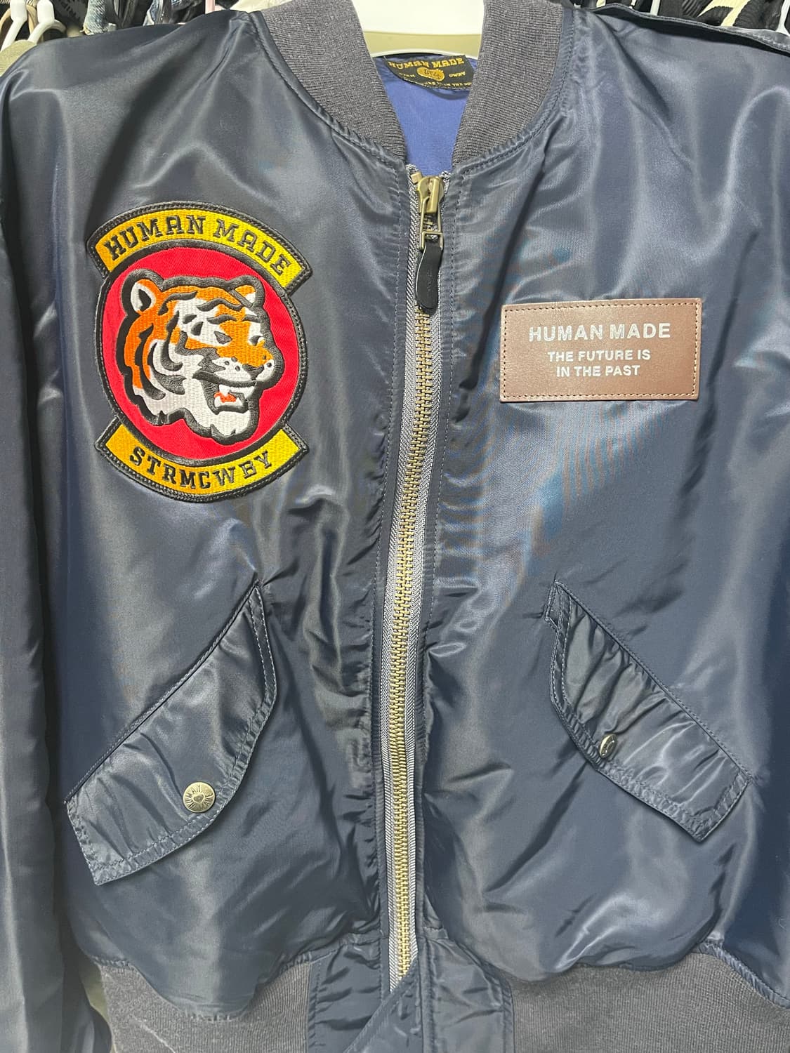 휴먼메이드 플라이트 자켓 네이비 L 상품이미지4