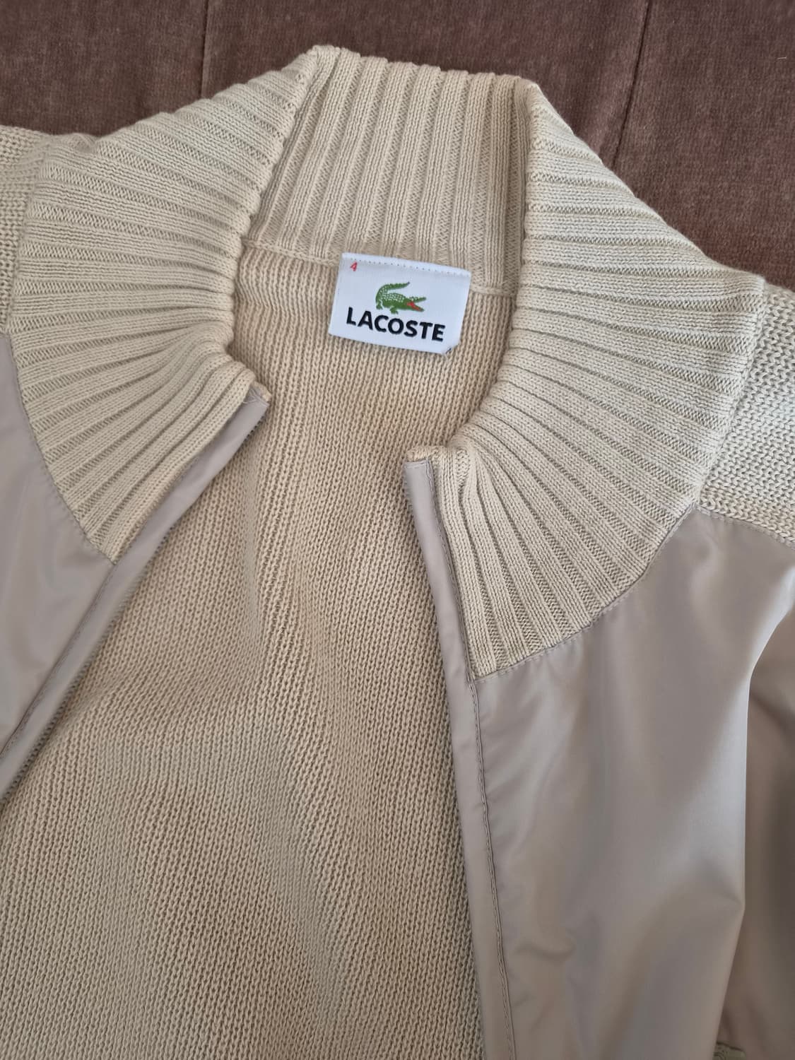 라코스테 남성 블루종니트집업 상품이미지3