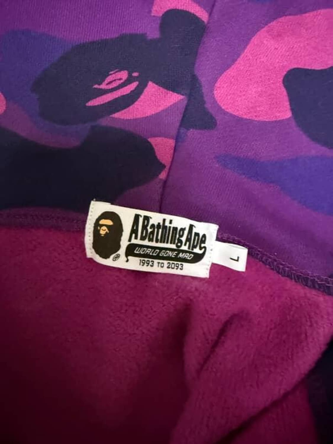 베이프 후드집업 팝니다 상품이미지4